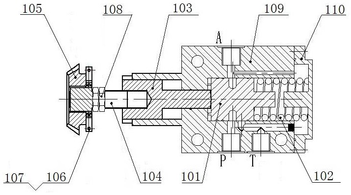 Integral hydrostatic driving vehicle steering wheel steering device and control system in underground coal mine