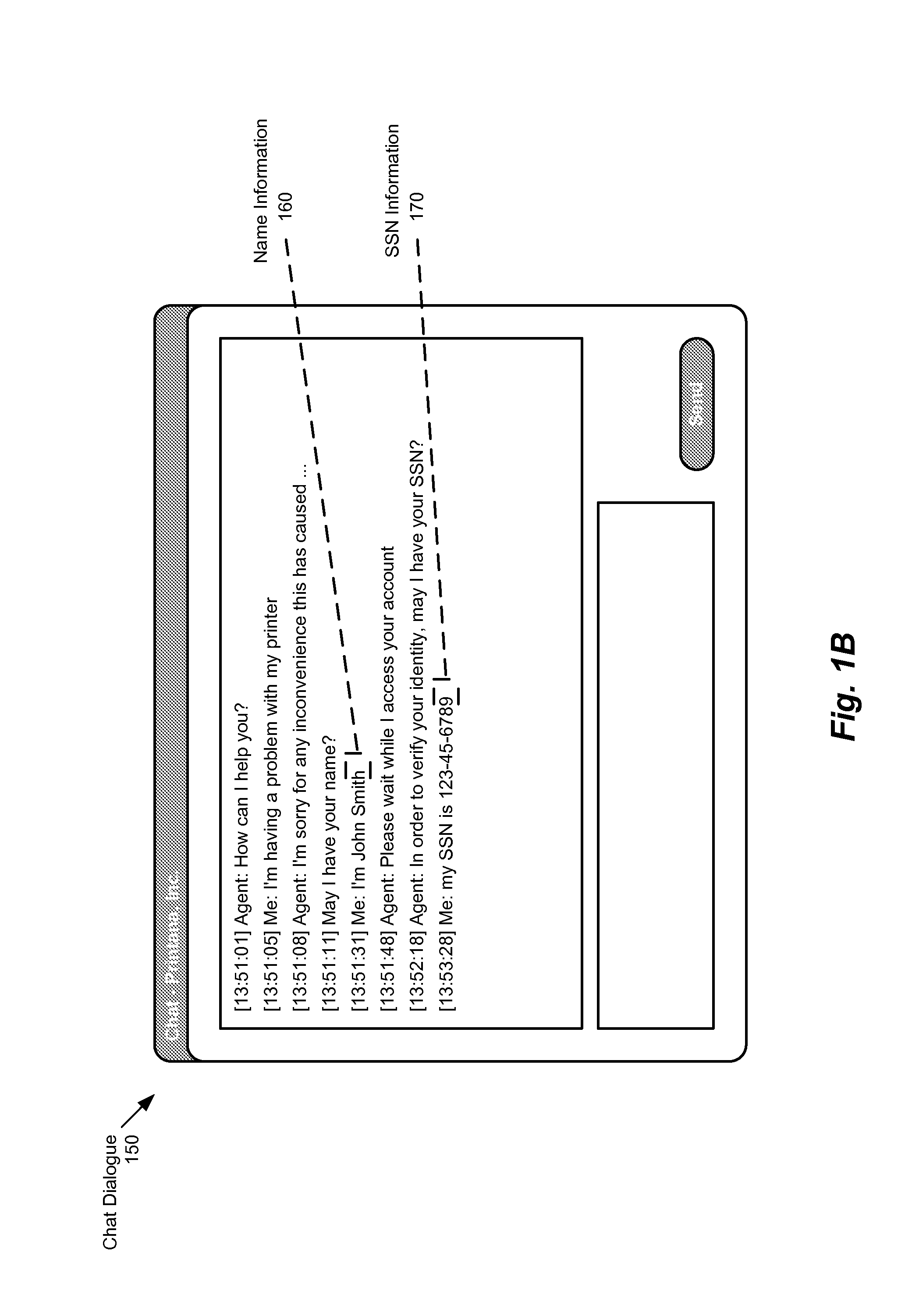 Messaging architecture configured to use an execution-enabled element to initiate an operation in an application