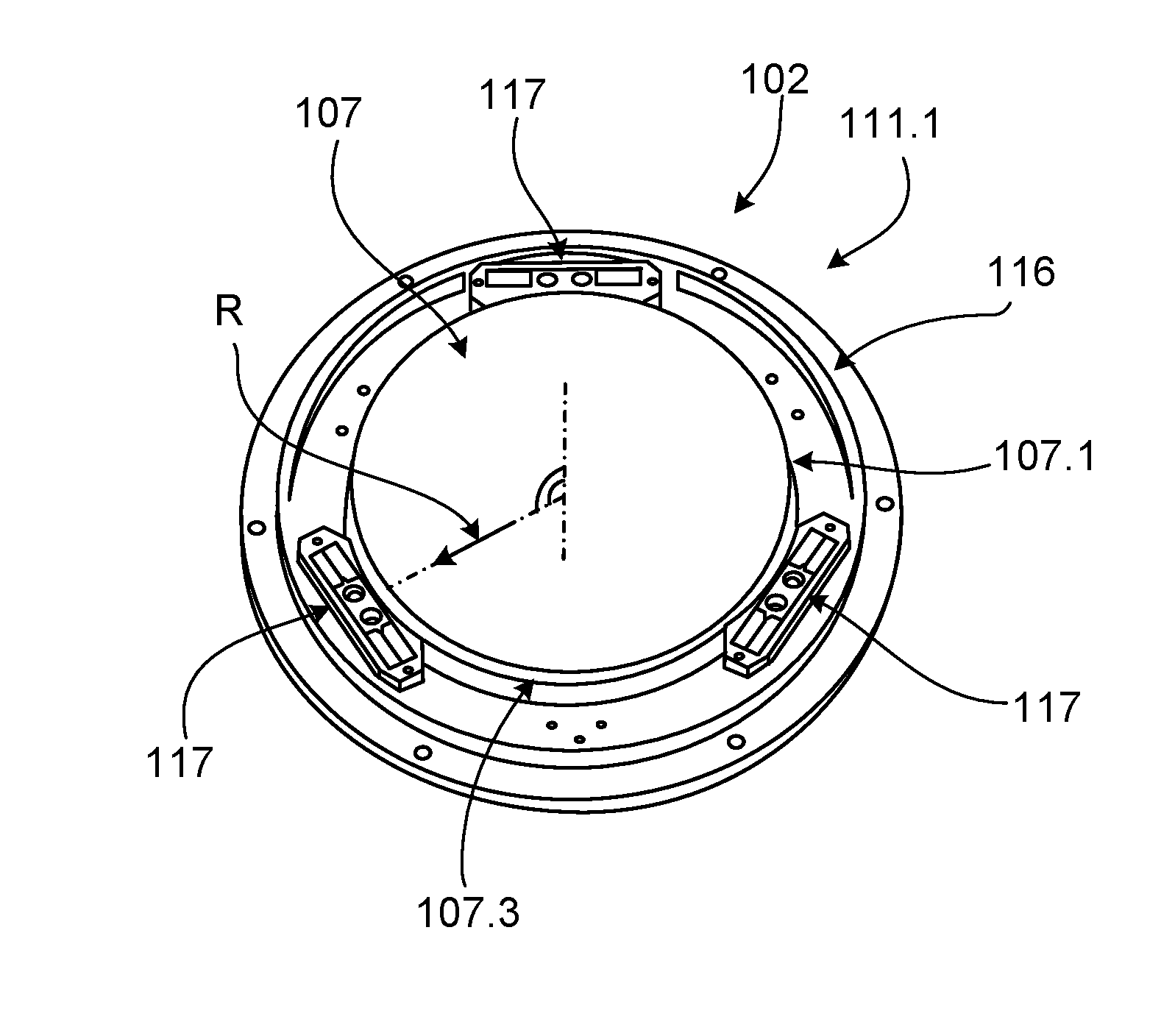 Optical Element Unit And Method Of Supporting An Optical Element