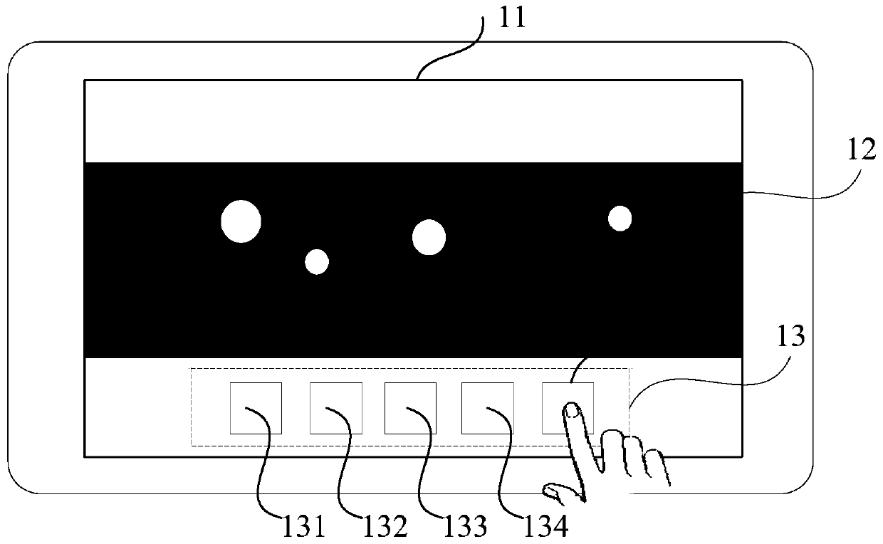 A picture switching method and terminal