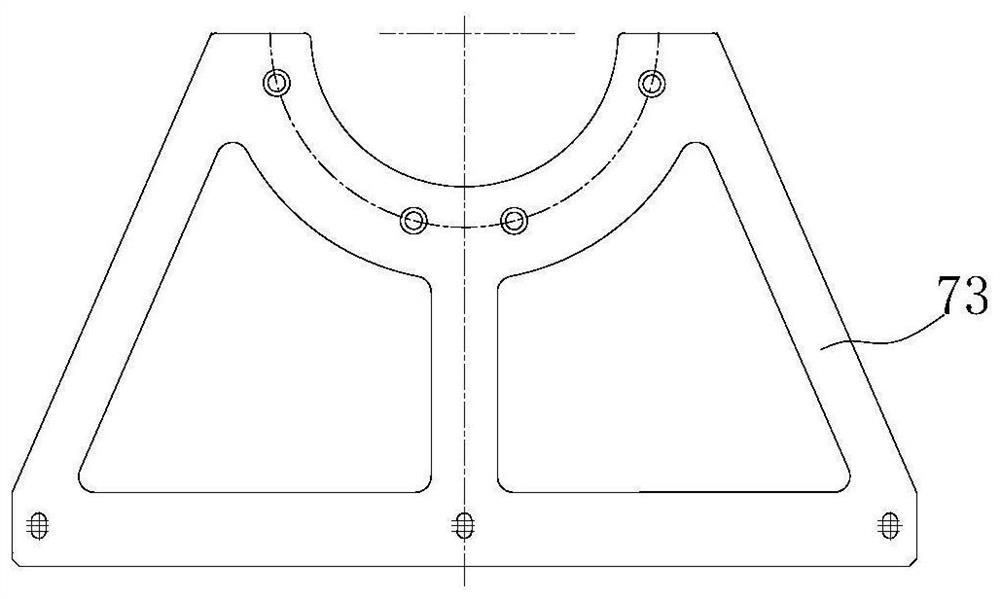 Tool for boring outer circle of large workpiece