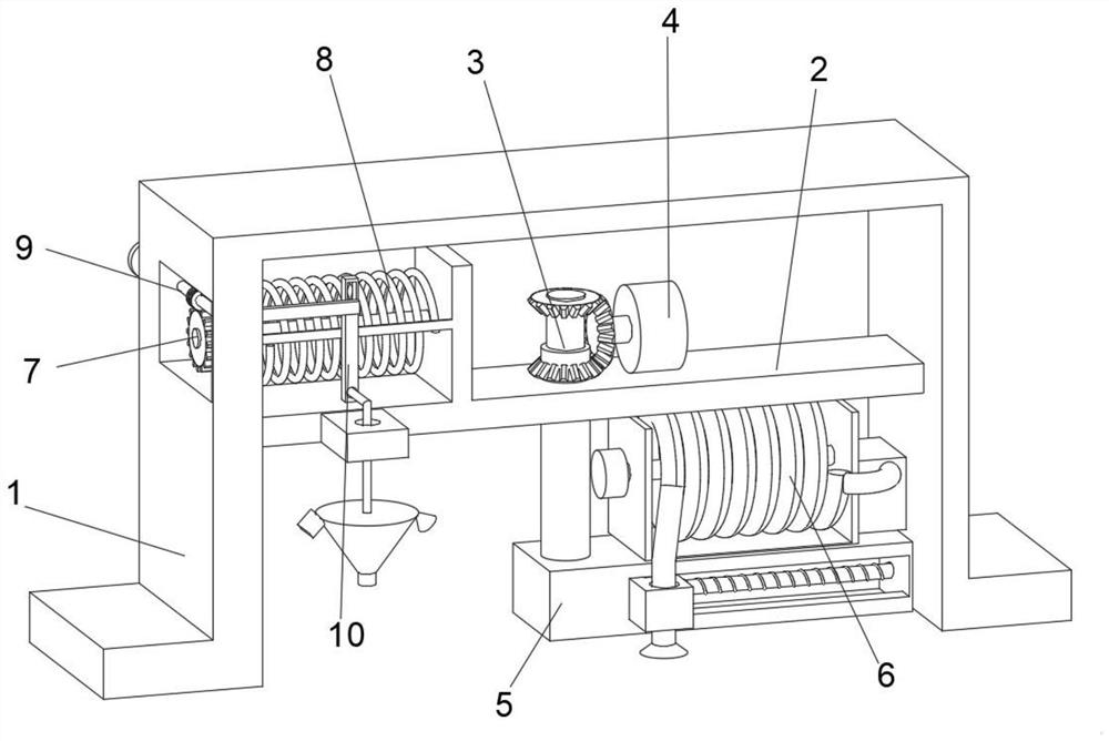 Concrete cast-in-place pile bottom sediment thickness detection device and method