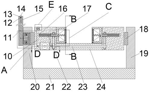 Turnover automatic clamp