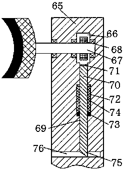 Safe machining device for crystal