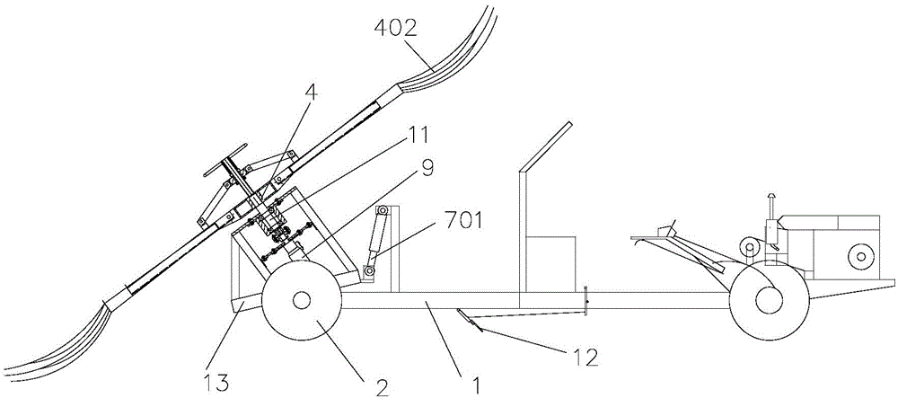 Site sweeping device