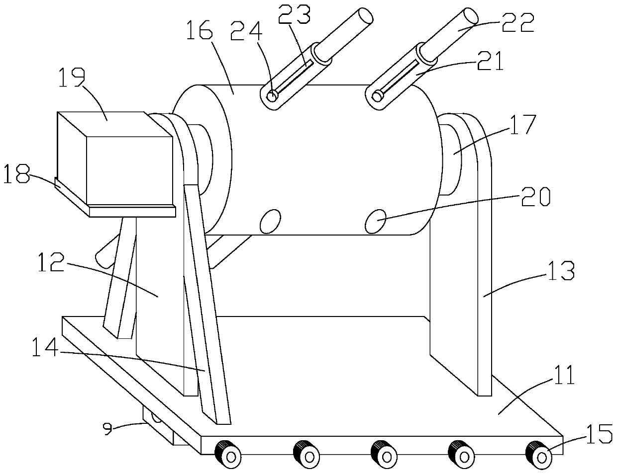 Reinforcing method of ultra-deep stratum shield breaking-in and breaking-out