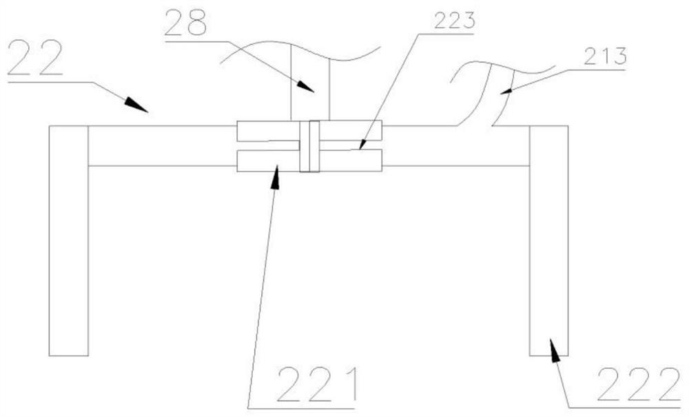 A prefabricated decorative wall panel assisting handling and stacking mechanism