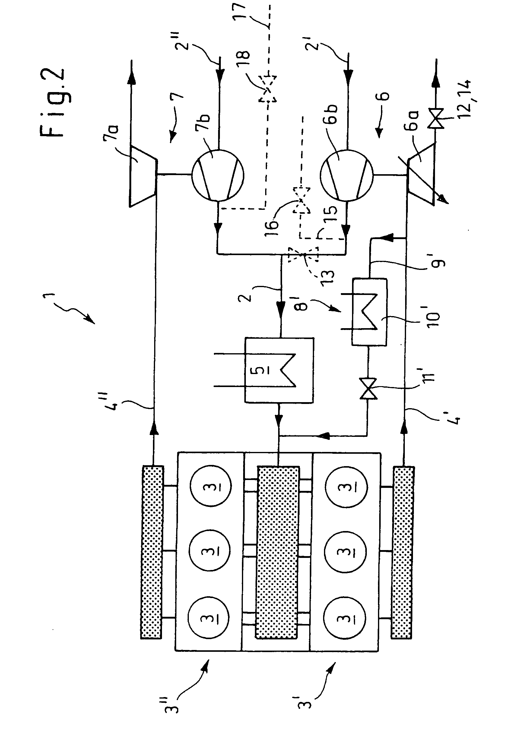 Method and system for influencing the quantity of exhaust gas recirculated in a pressure charged internal combustion engine