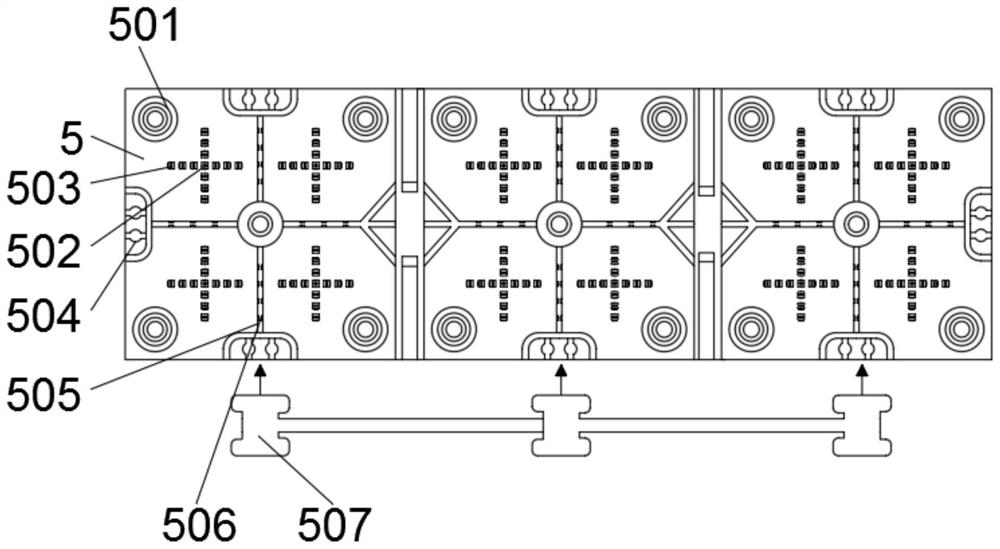 A phase change energy storage sealed wallboard with multiple temperature control and adjustment structures