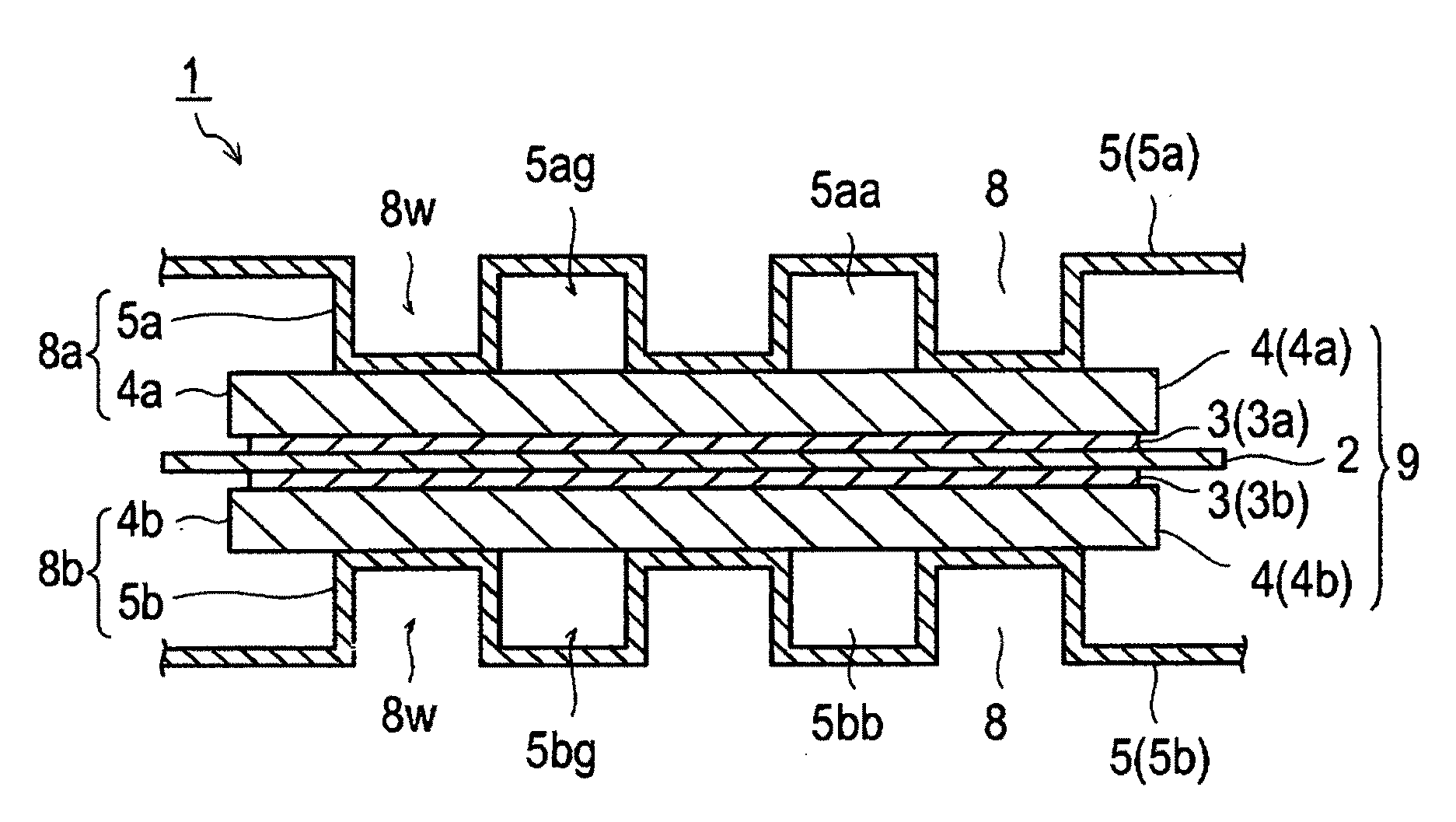 Electrical conductive member and polymer electrolyte fuel cell using the same