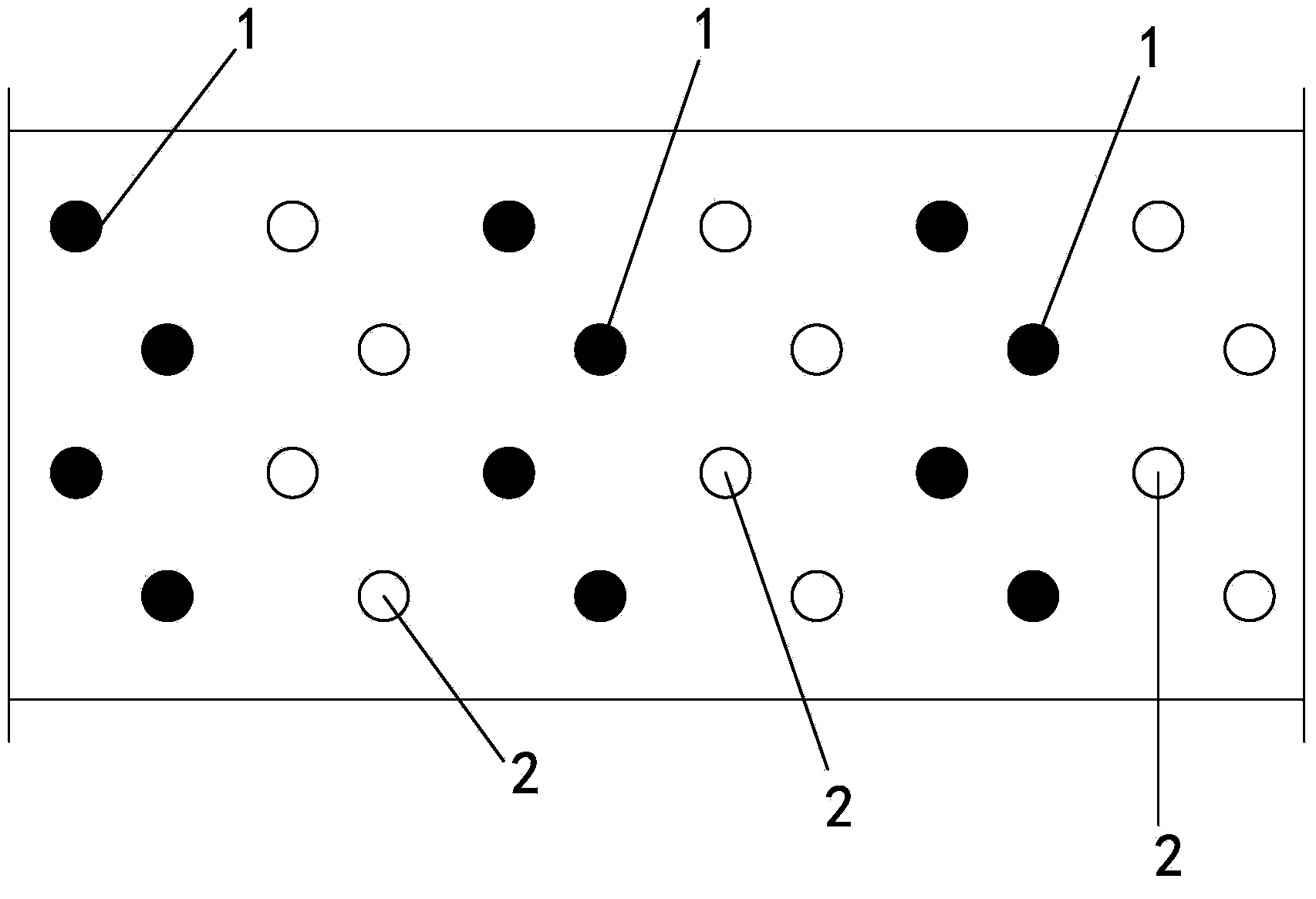 Drill hole prepacked aggregate concrete construction method