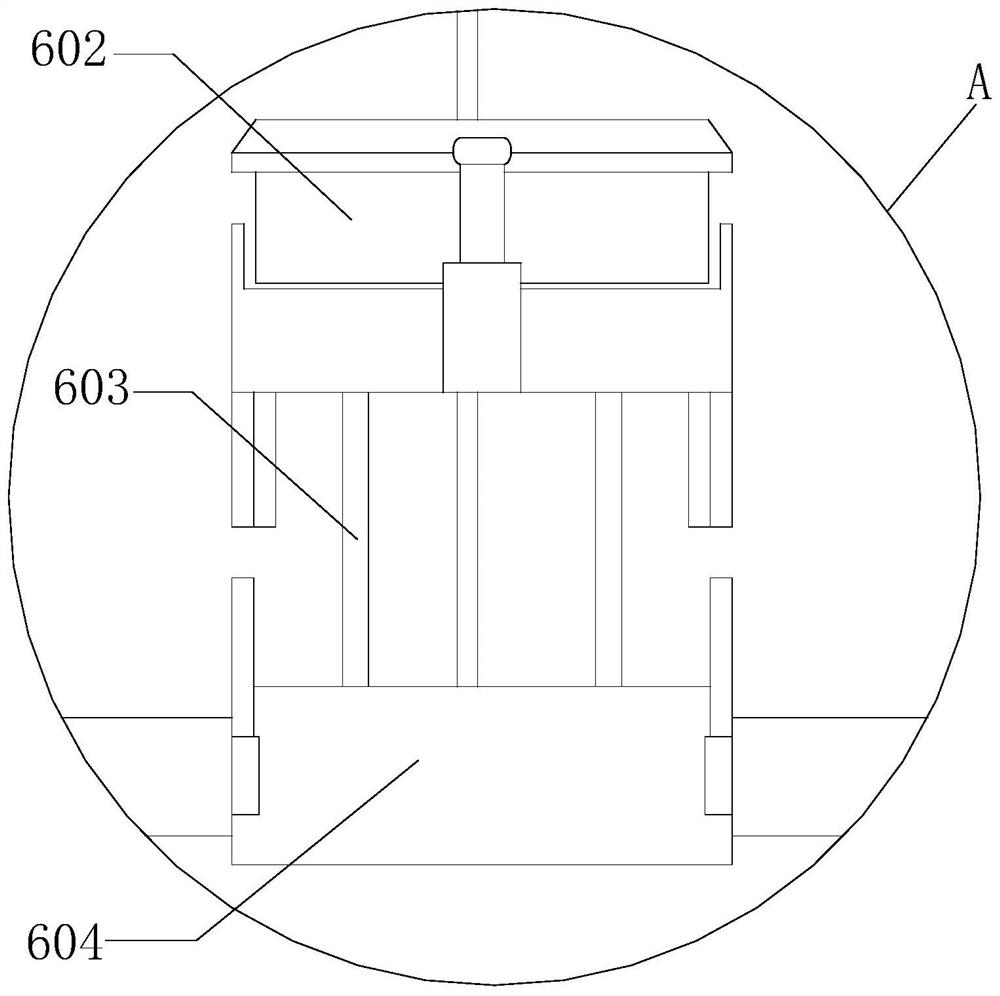 Scraping structure of deformable plank combination machine using superimposed magnetic positioning