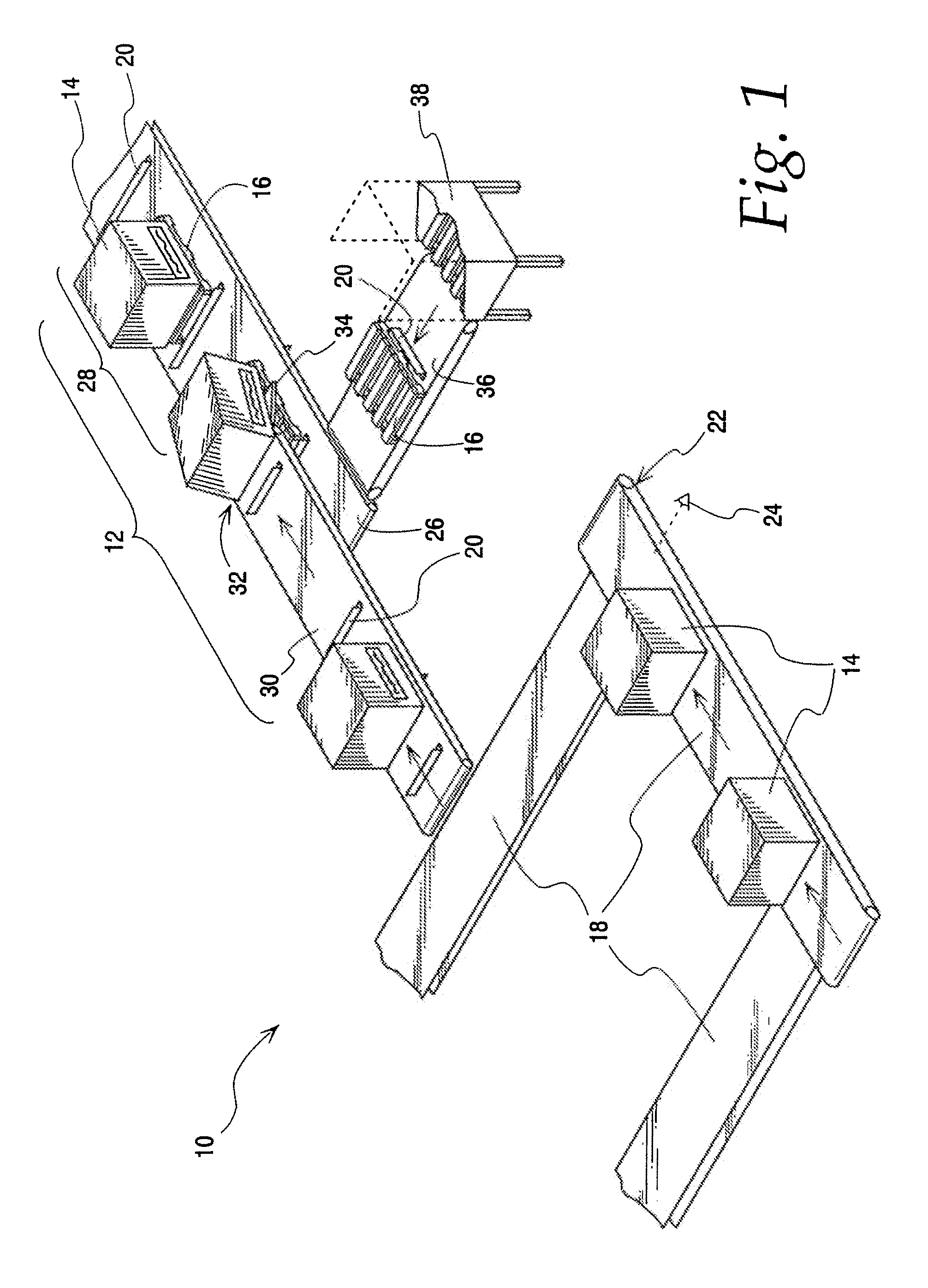 Automatic pallet loader system and method