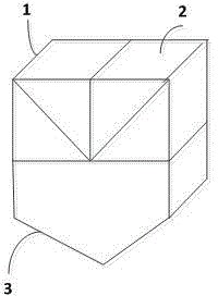 Pulse separation and broadening structure based on polarization beam splitting