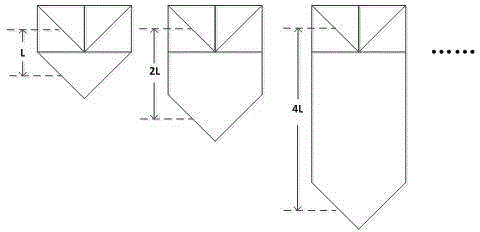 Pulse separation and broadening structure based on polarization beam splitting