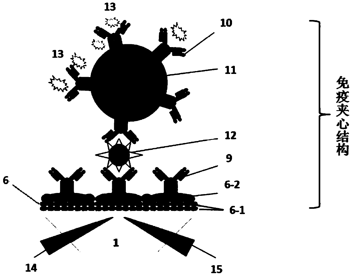 Optical Microfluidic Chip Based on Polymer and Multilayer Metal Nanoparticle Modification