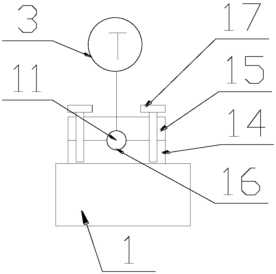 Static evaporation pressure-hold test device and method for vehicular LNG (liquefied natural gas) cylinders