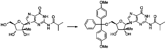 2'-C-methyl guanosine phosphoramidite monomer and synthesis method thereof