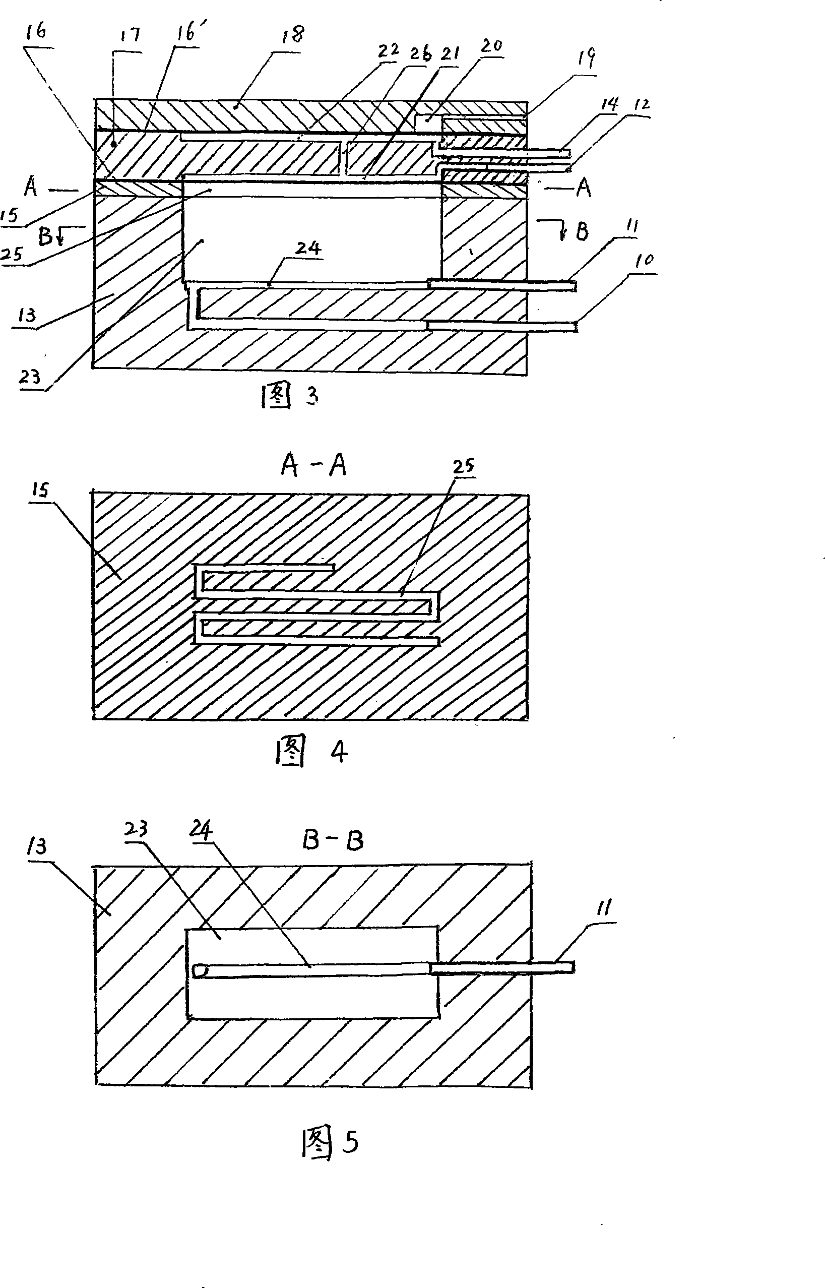 Method and apparatus for testing flow injection ammonia nitrogen color comparison