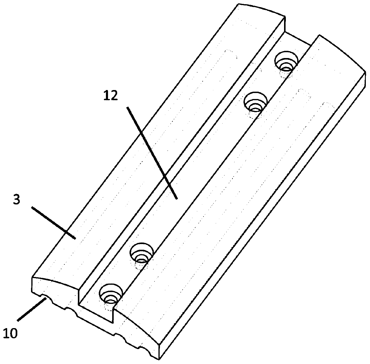 Heat radiation-storage device and method for large power device in logging instrument