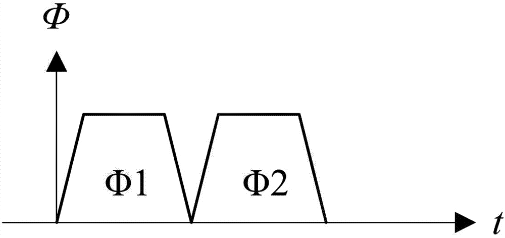 Capacitance reading circuit of inertia detecting element