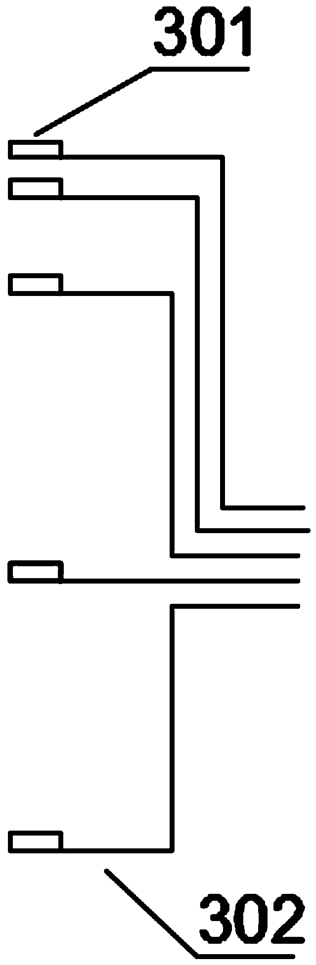 Detection device and method for accurate butt joint of ship chamber and lock head of ship lift