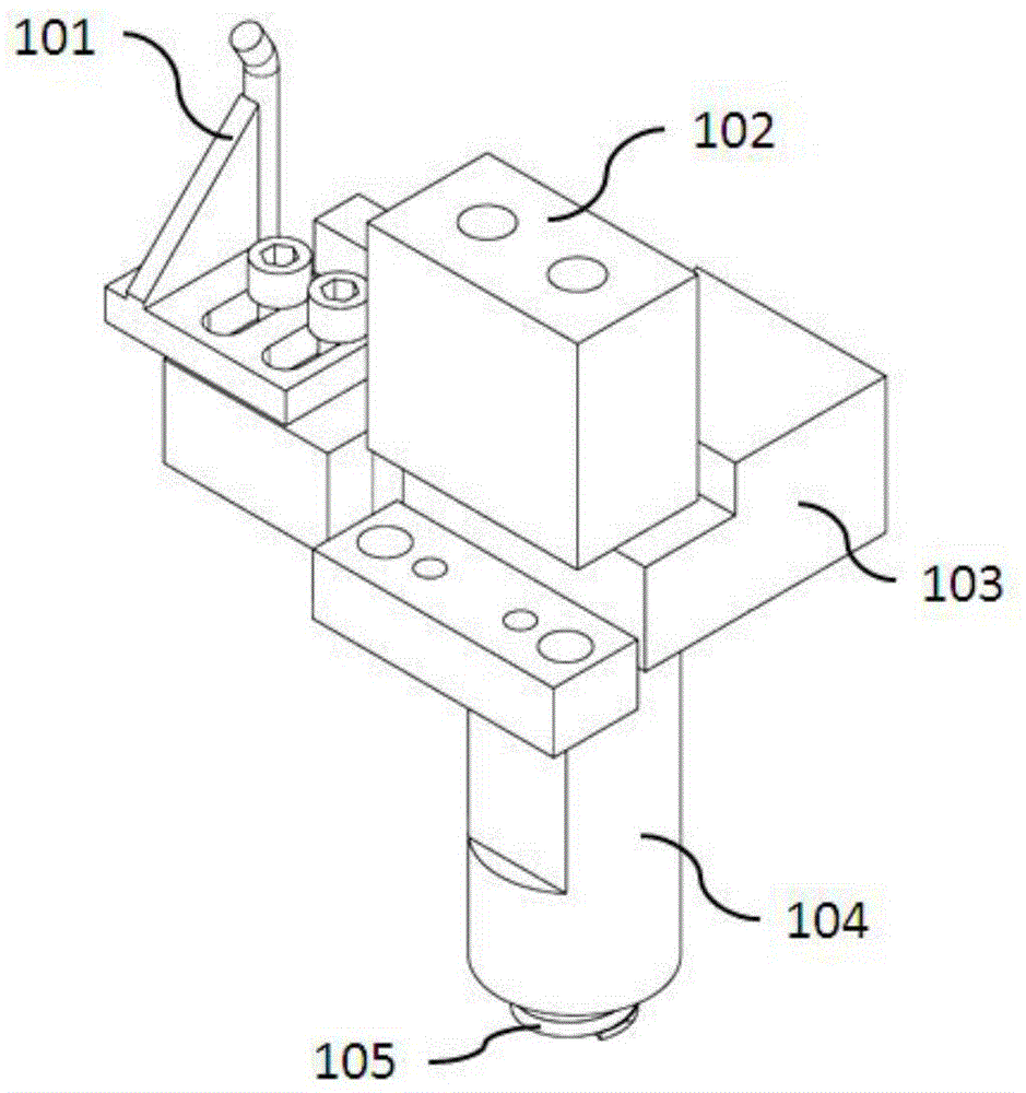 Location ejecting device for stamping die