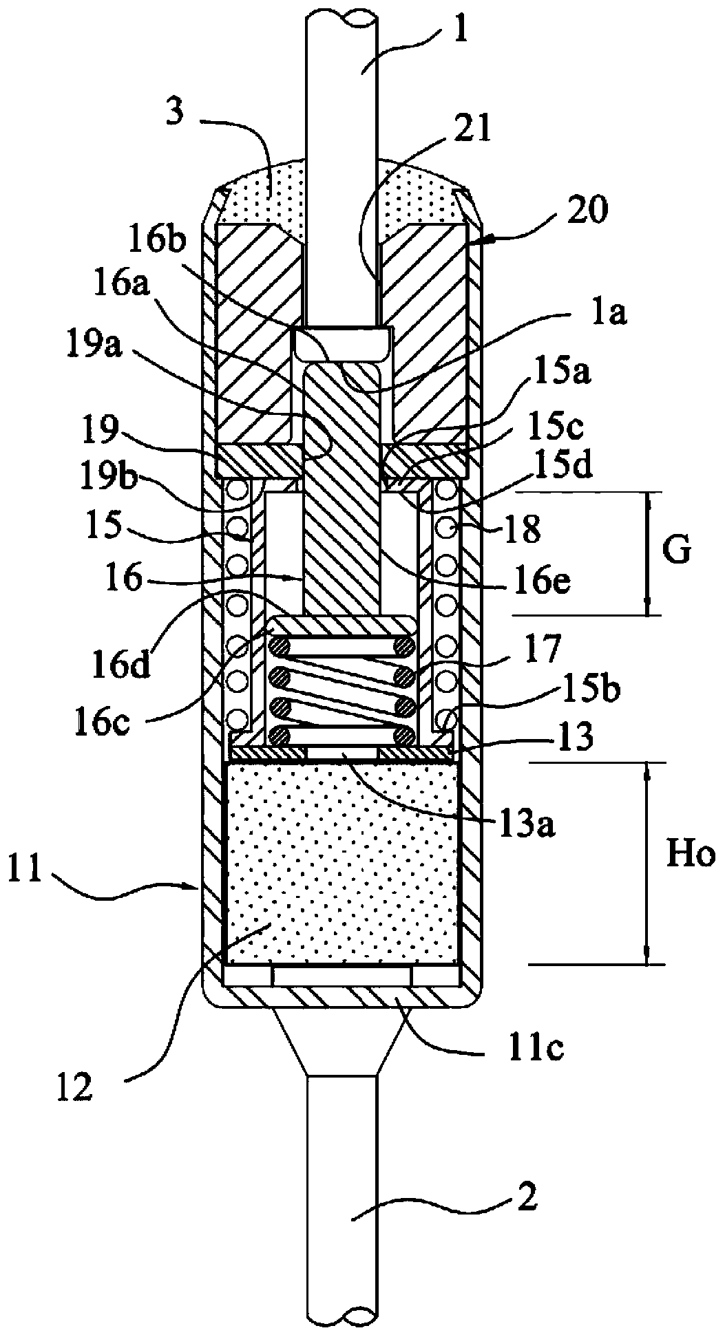 Thermal granular thermal fuse