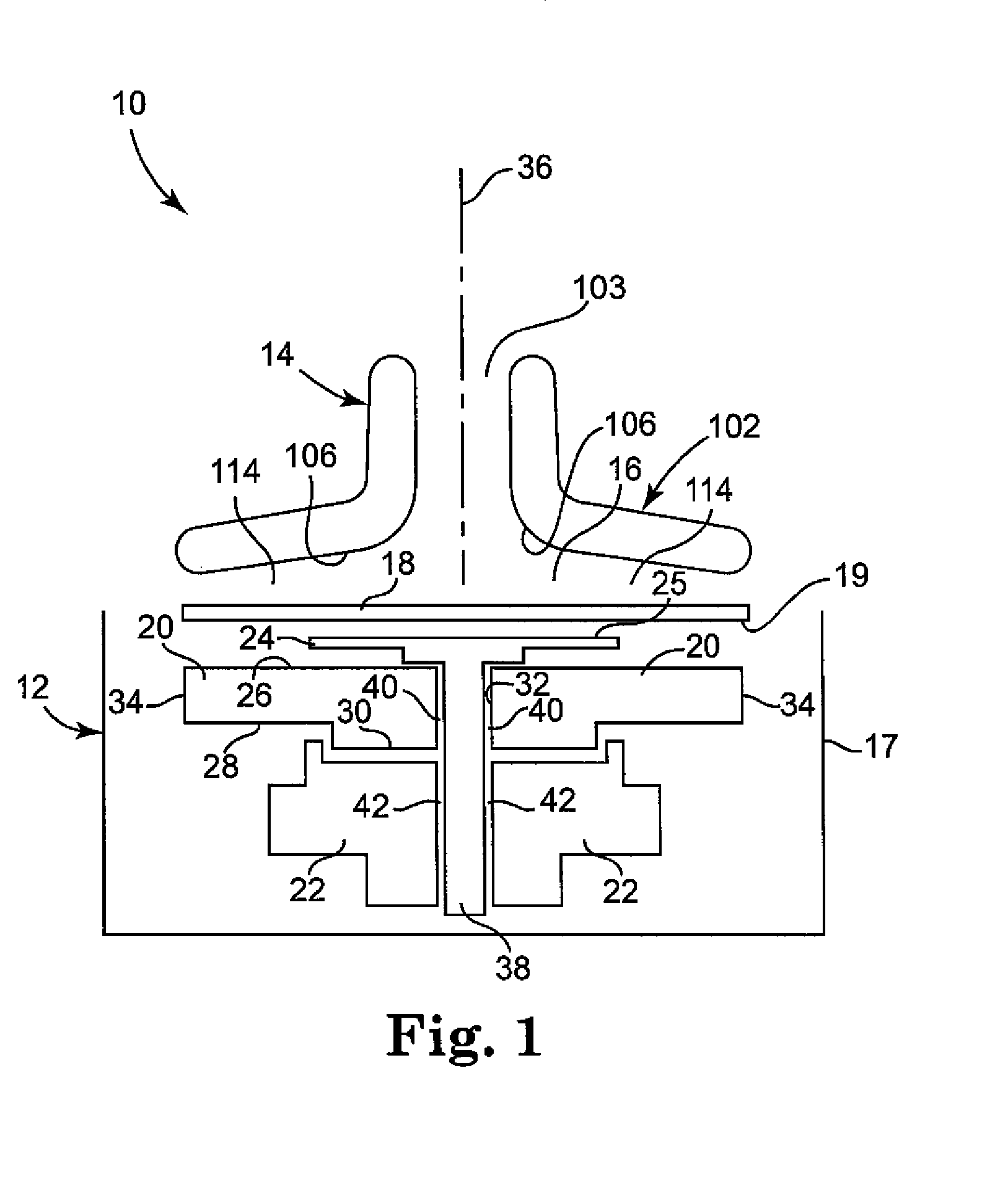 Method of removing liquid from a barrier structure