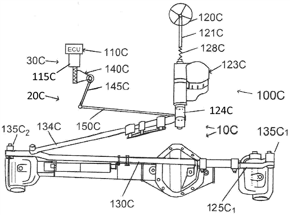 Power assisted steering system arrangement