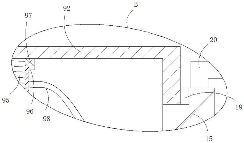 Smashing device for graphite lithium battery anode material