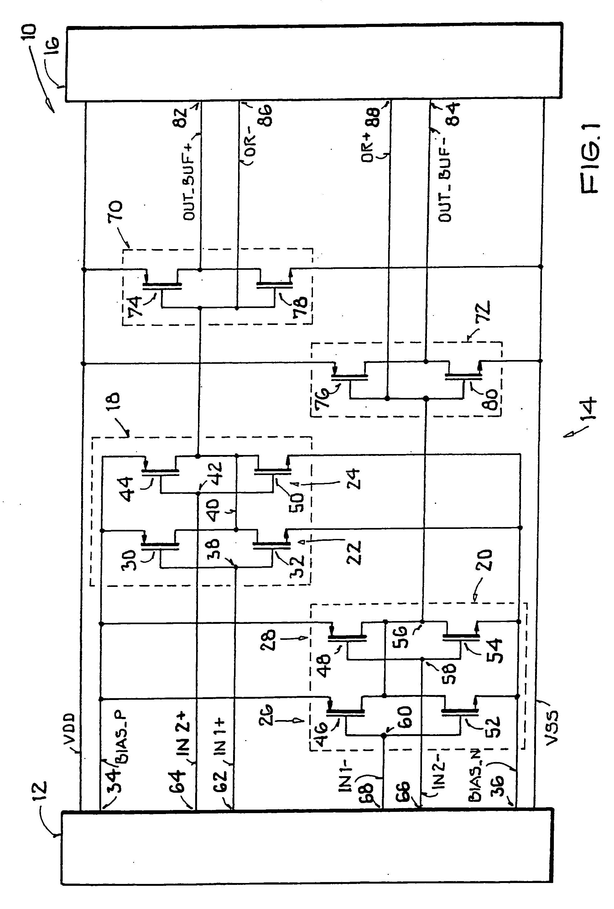Circuit with at least one delay cell