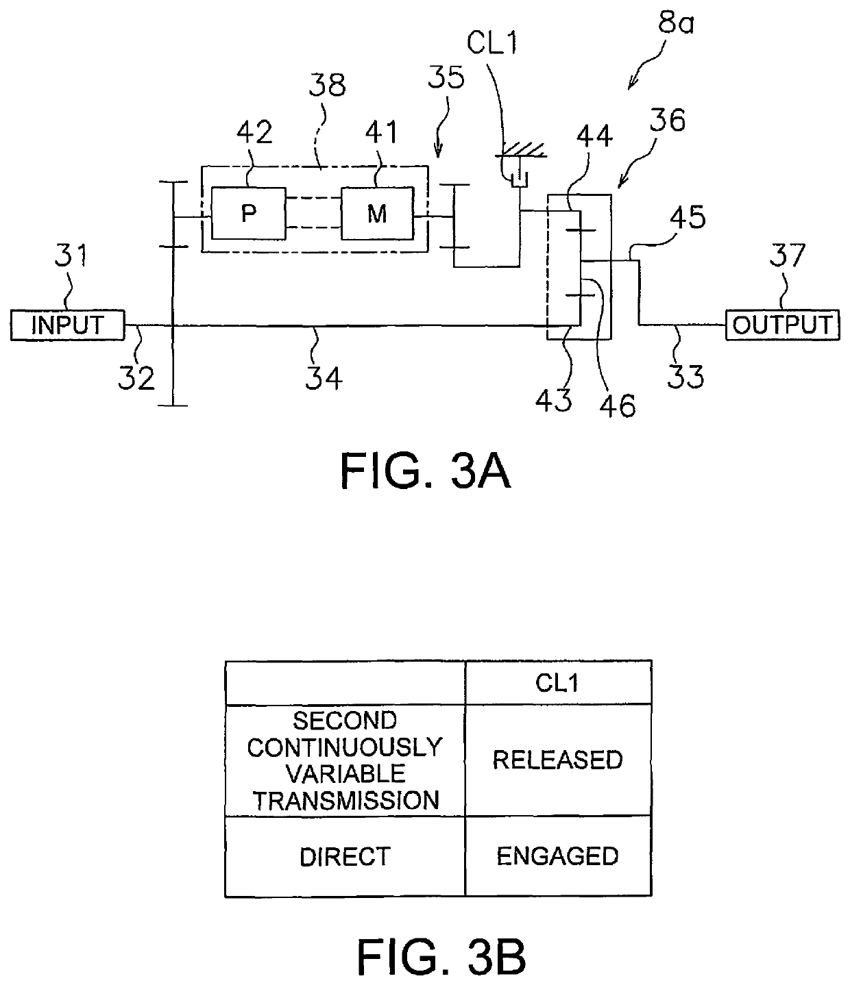 Transmission, and control system for work vehicle