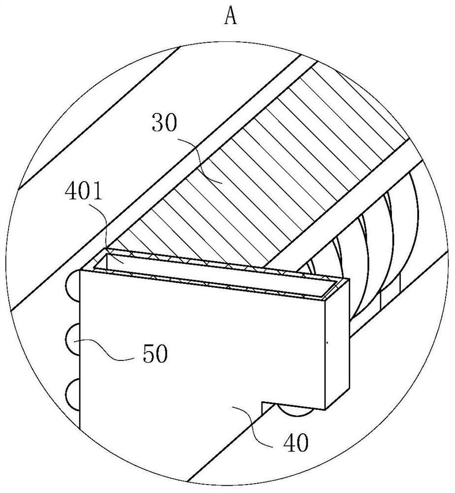 LED structure and LED screen thereof