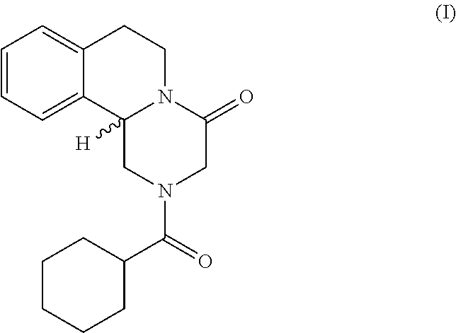 Method for the production of praziquantel