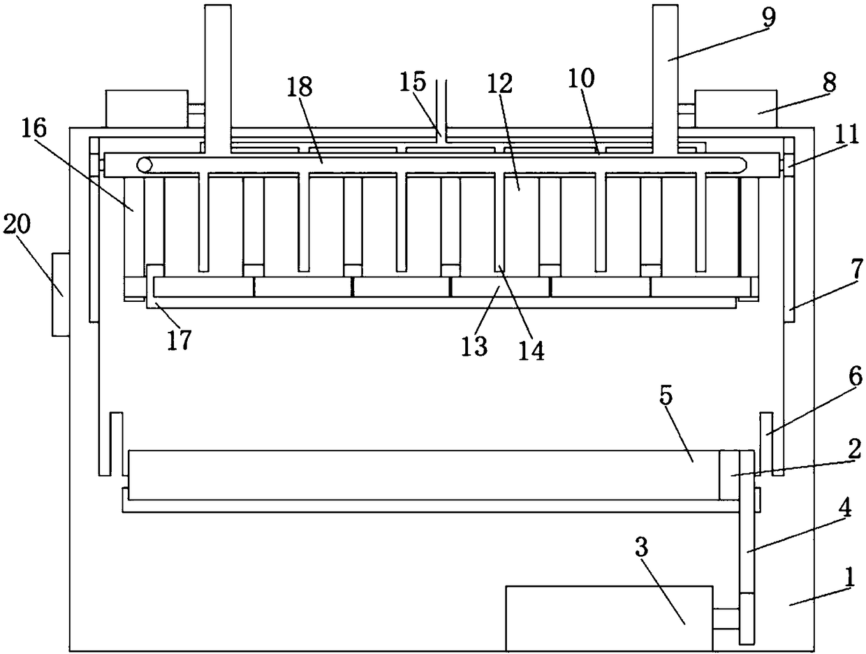 Processing device for processing 3D stone floors