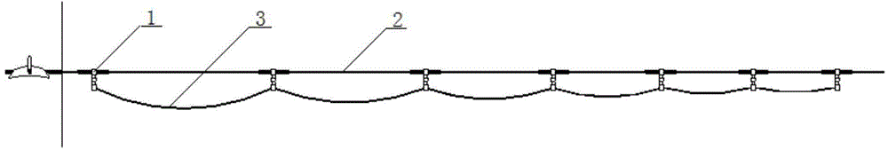 V-shaped damping-wire clamp damping wire