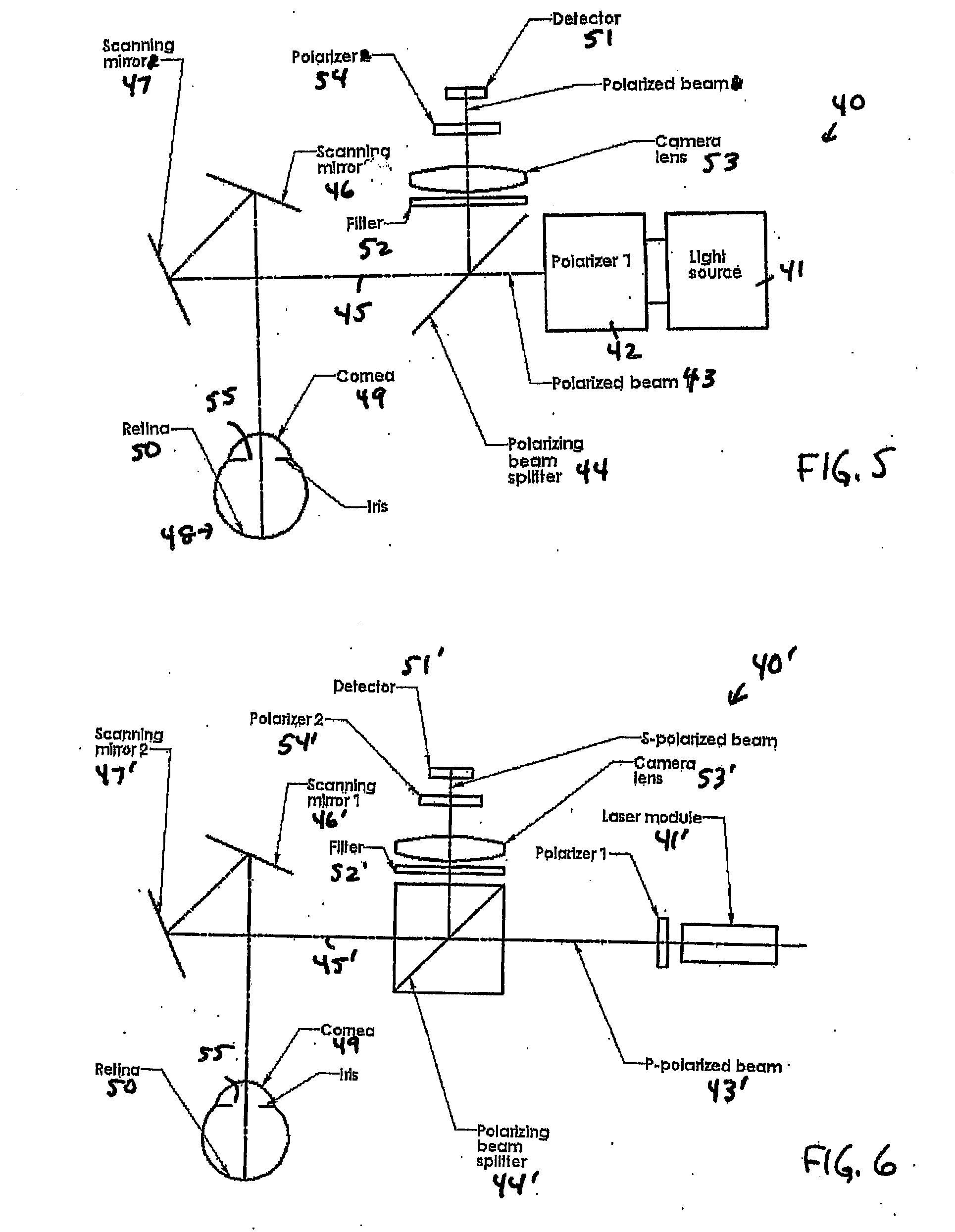 Pupil reflection eye tracking system and associated methods