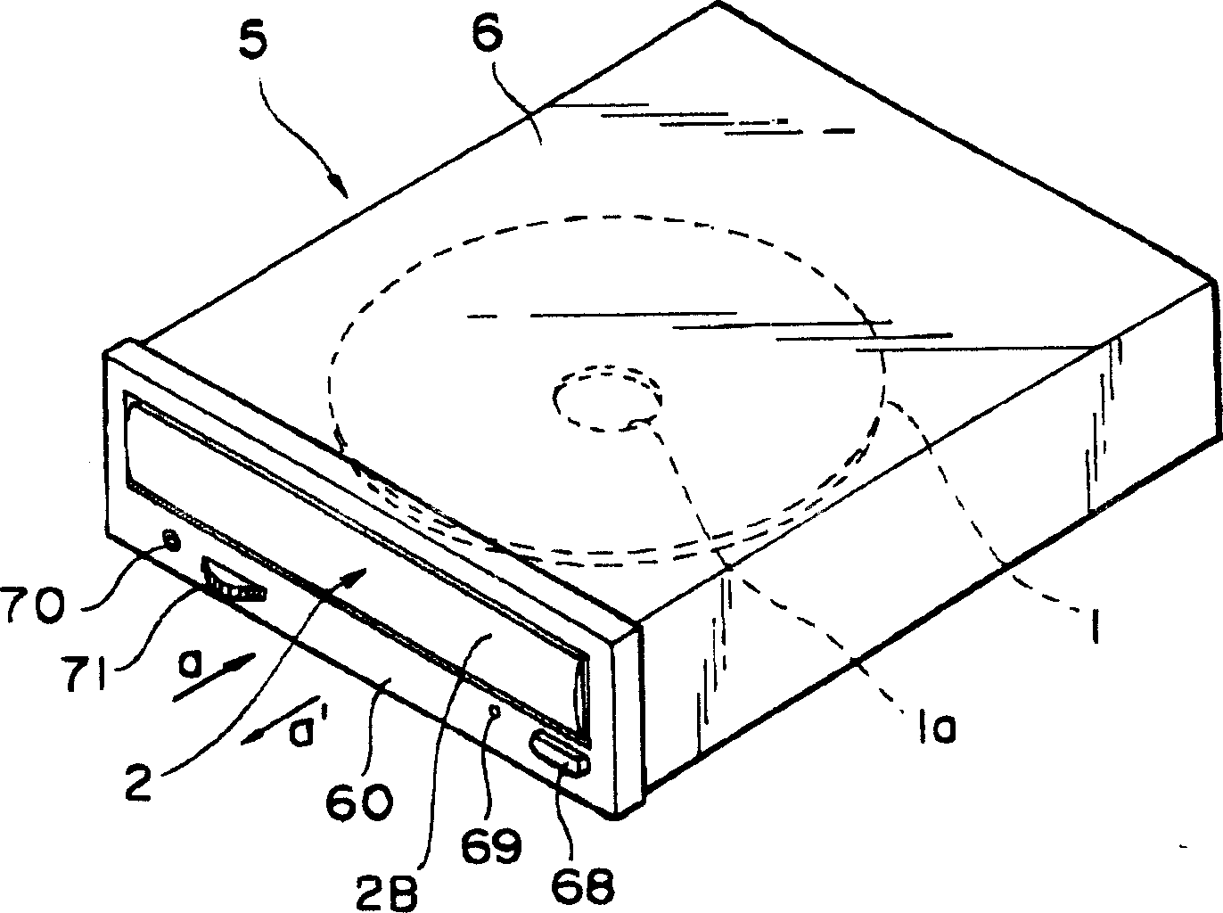 Disk drive device