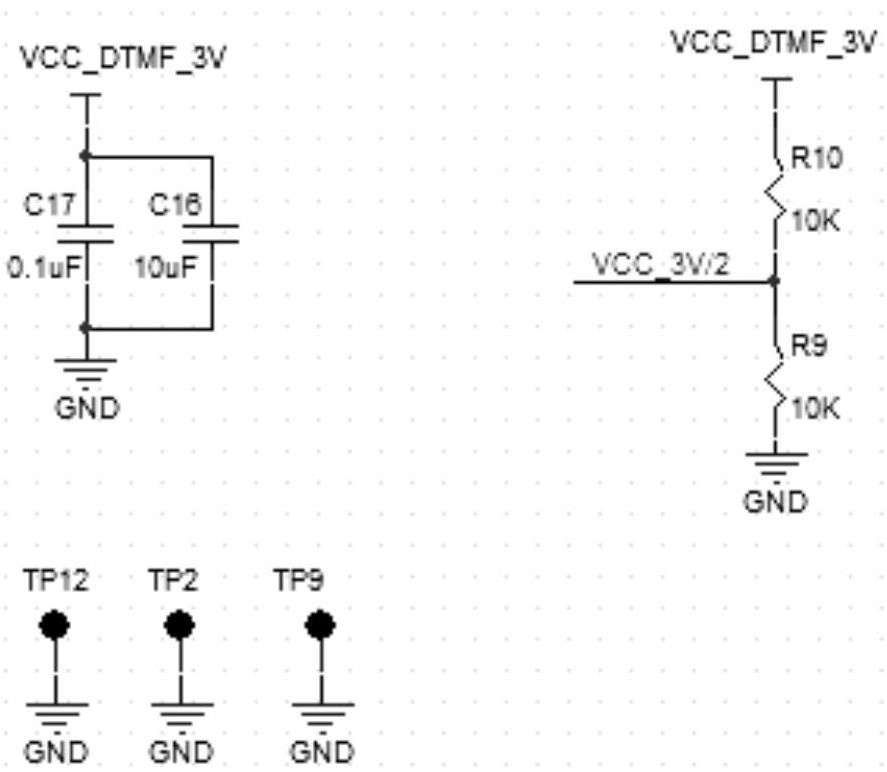 Implementation method for DTMF code transmission of airborne telephone