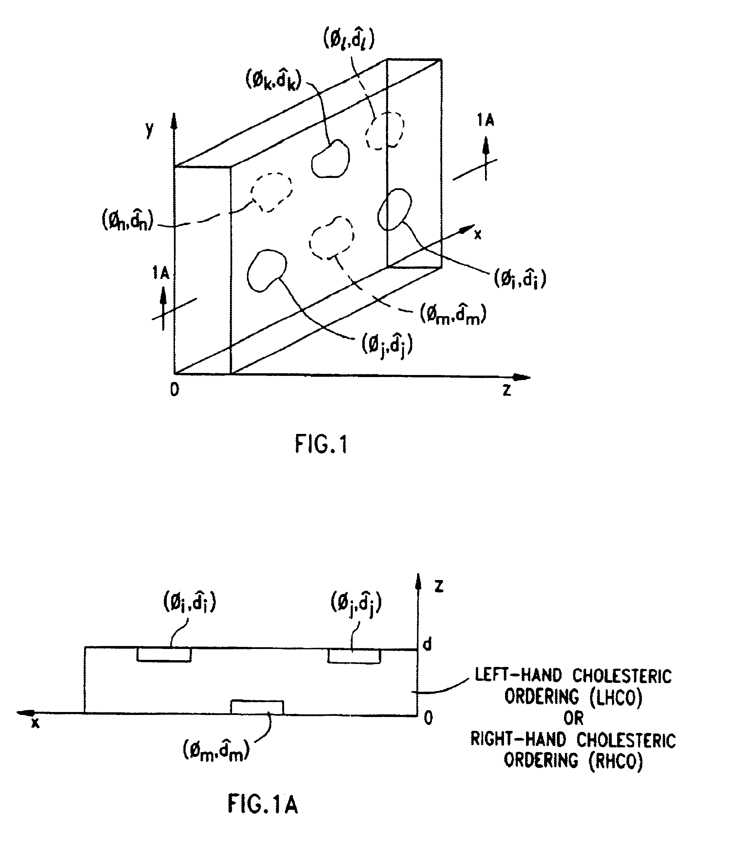 Liquid crystal film structures with phase-retardation surface regions formed therein