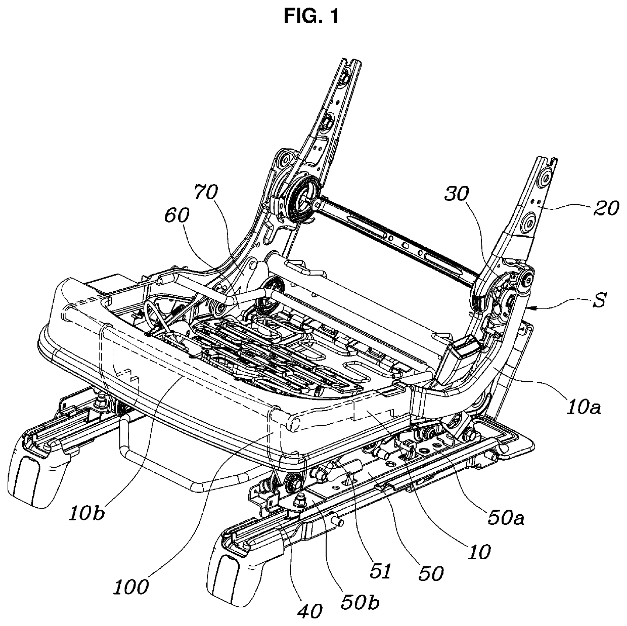 Walk-in apparatus for vehicular seat