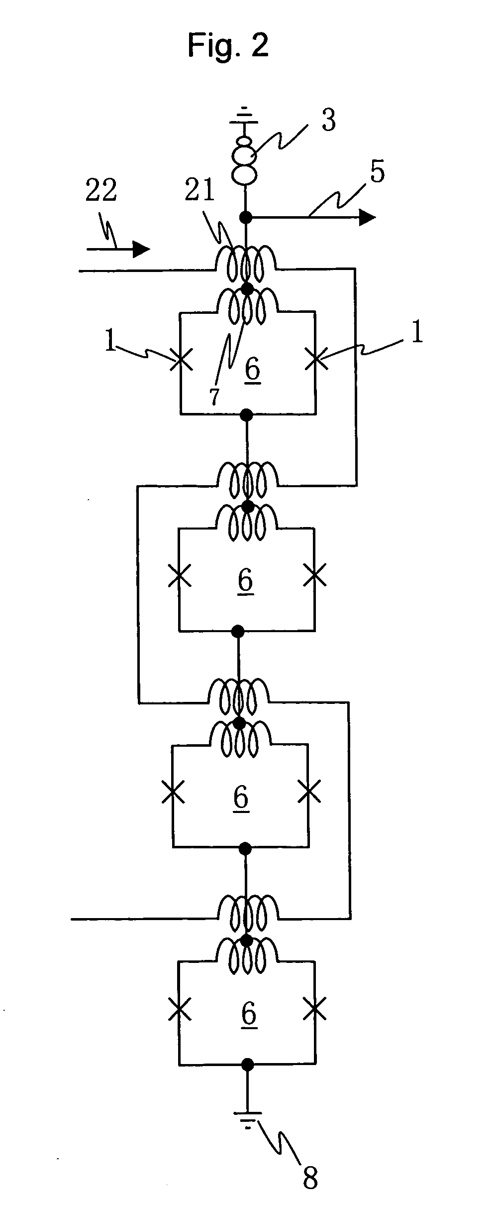 Superconducting driver circuit