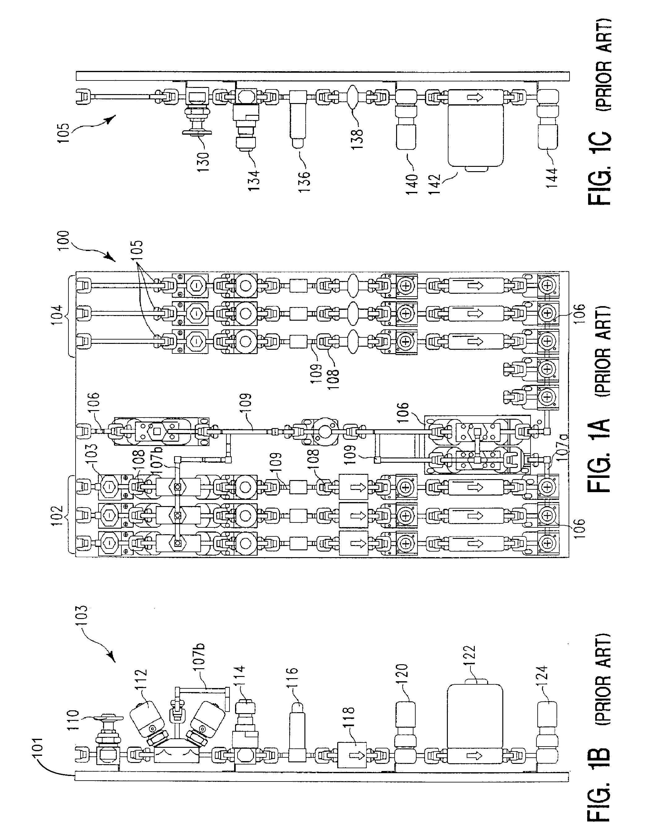 Manifold system for gas and fluid delivery