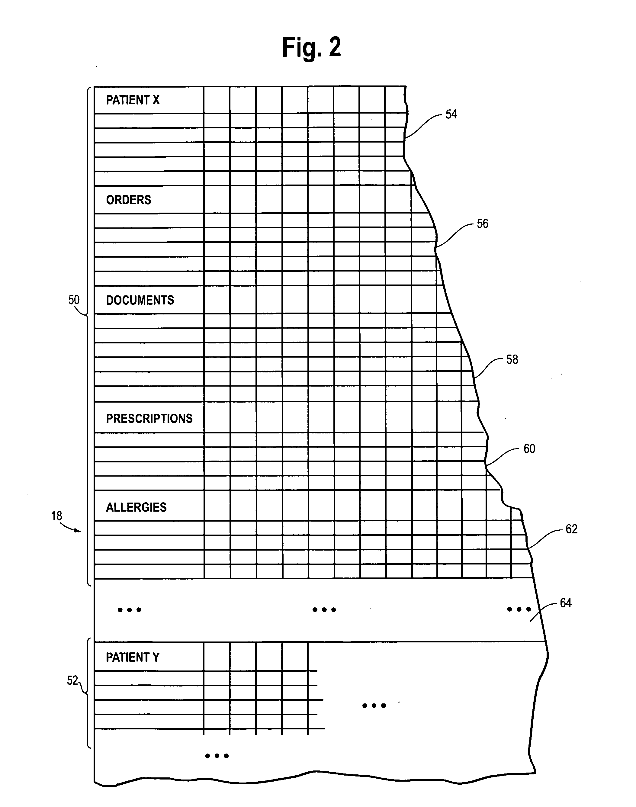 Visual charting method for creating electronic medical documents