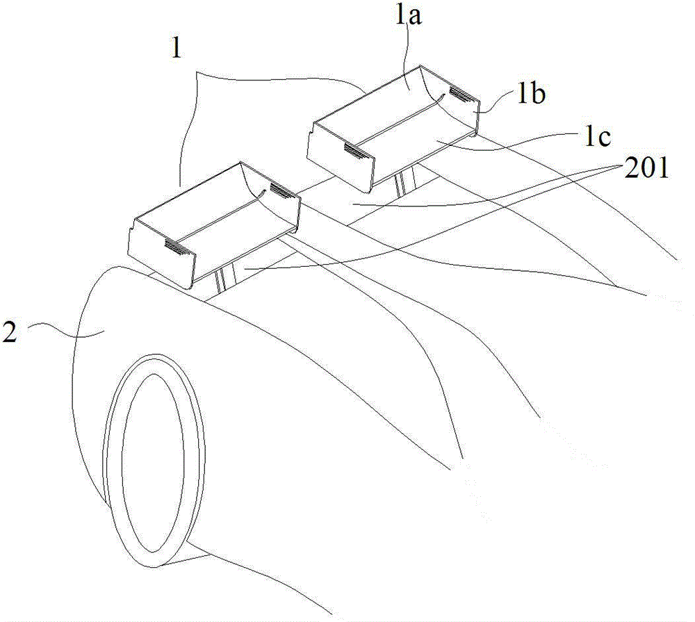 Automobile steering assisting aerodynamics external member