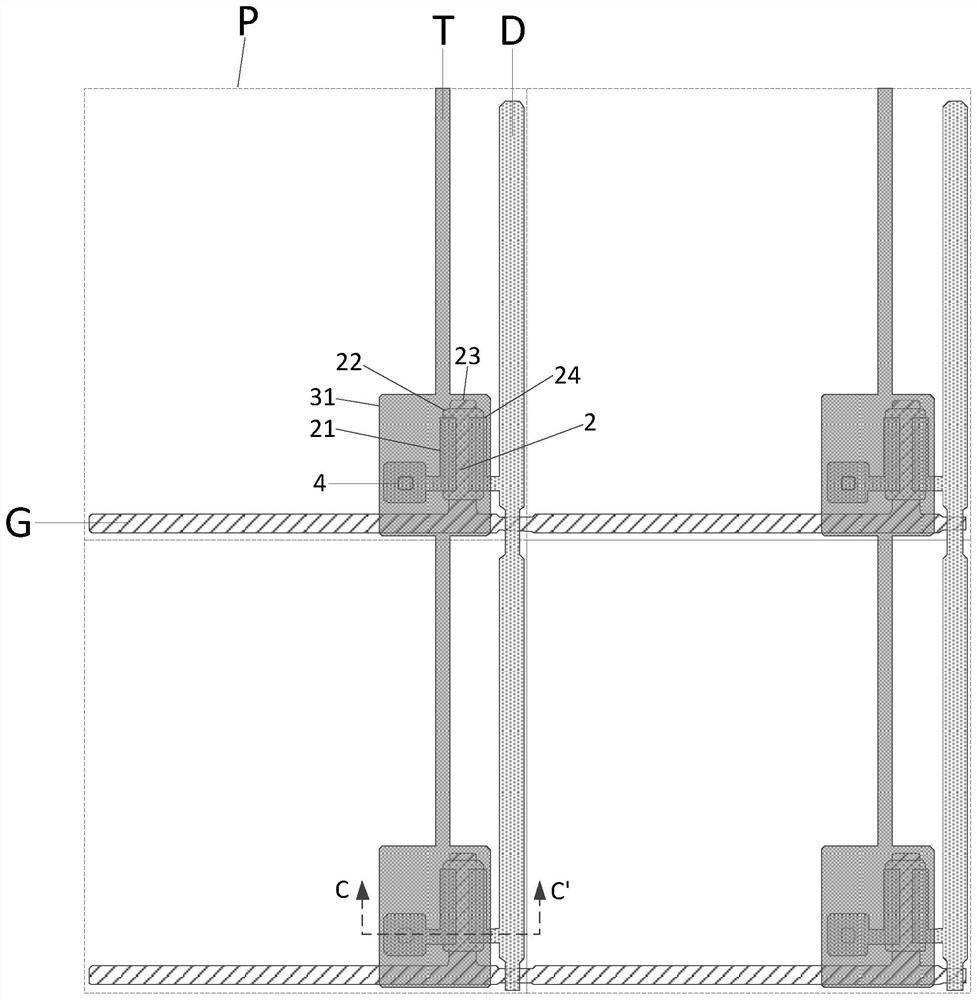 Substrate for testing flat panel detector and testing method thereof