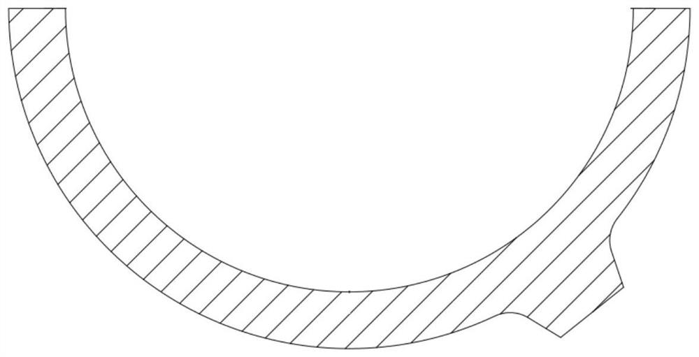 Titanium alloy head and its preparation method and application