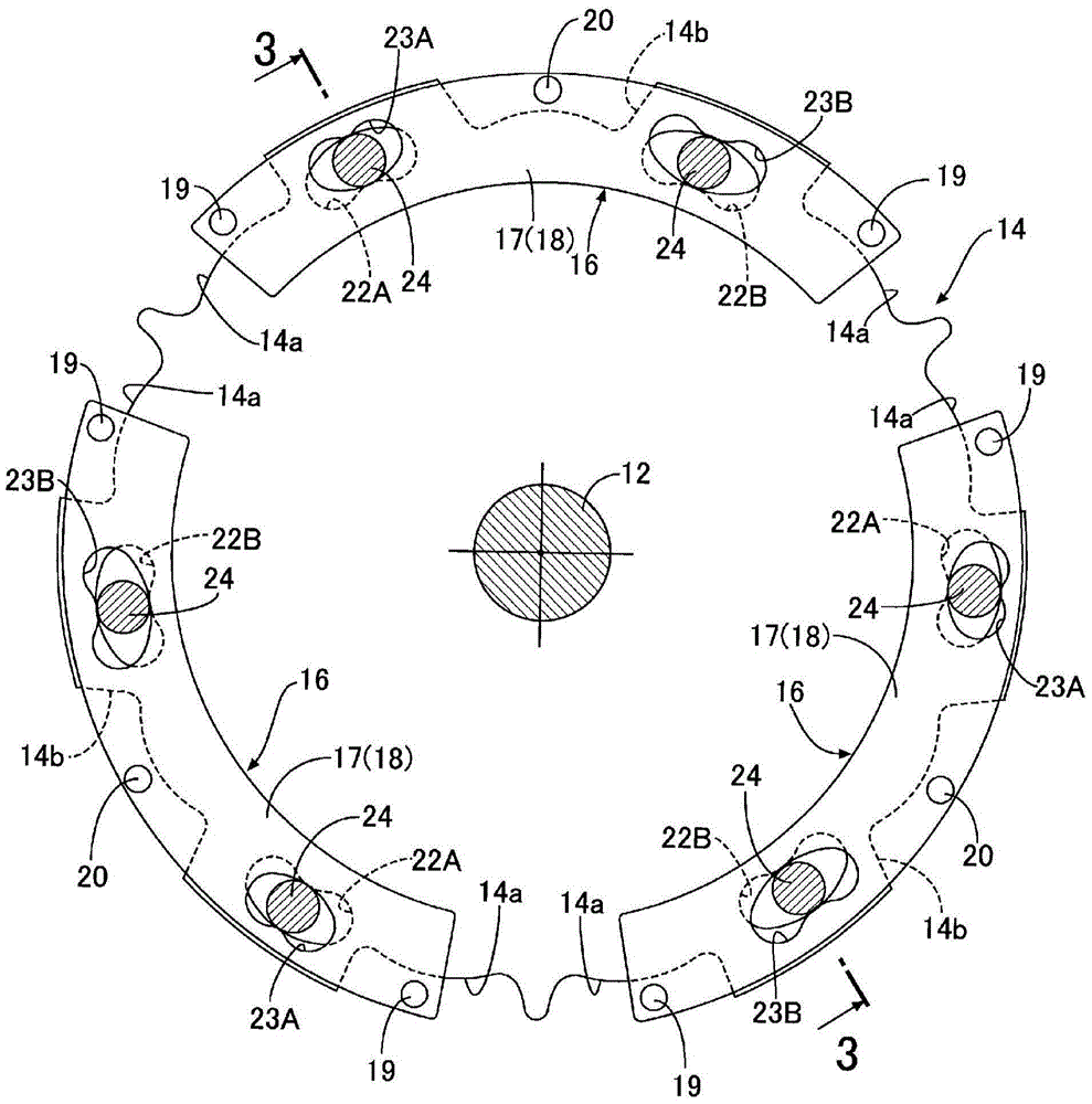 Centrifugal vibrator vibration damping device