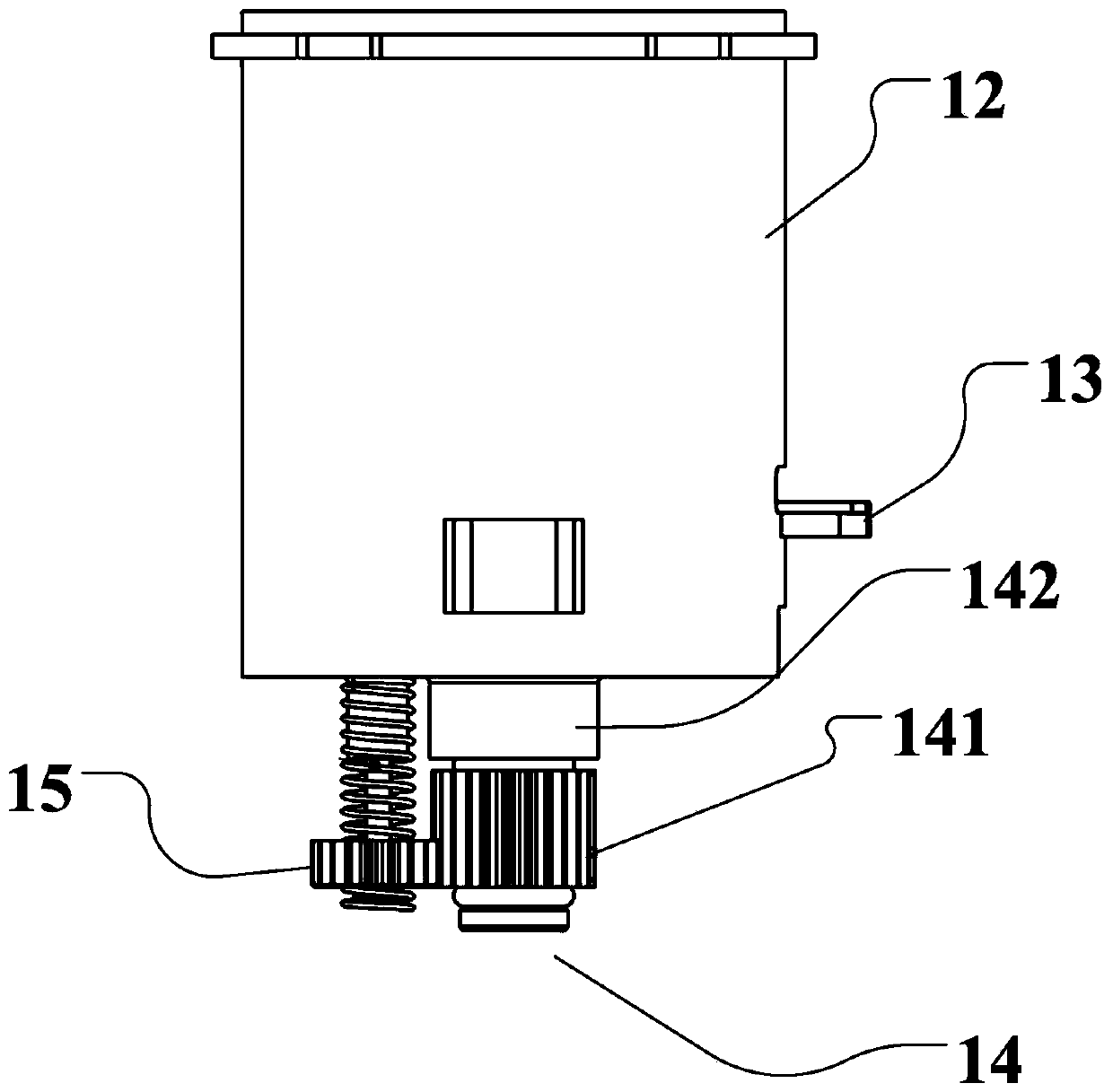 Tablet distributing device and application method thereof